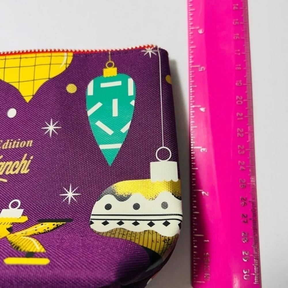🎄Kiehl's SInce 1851 limited edition makeup bag Maite Franchi Christmas N…
